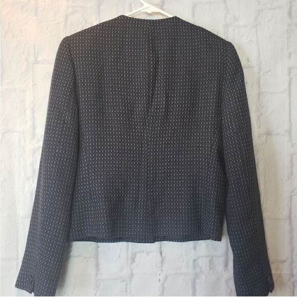 VINTAGE MICKI Wool-blend Button-down Blazer Jacket Top 6 - Picture 6 of 6